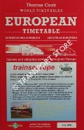 Thomas Cook European [Rail] Timetable / Europäisches Kursbuch / Indicateur Européen, July 2002 by FOX, Brendan (ed.)